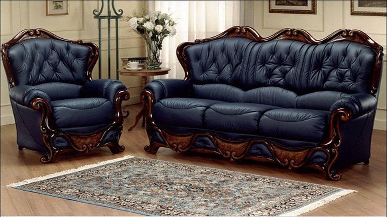 Leather Sofa Set Designs For Living Room Ideas In India | Leather Couch  latest