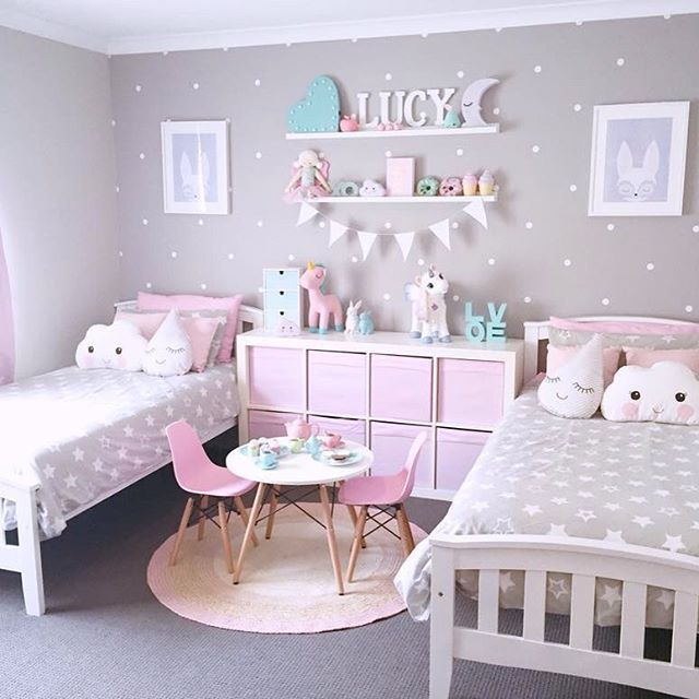20 Creative Girls Bedroom Ideas for Your Child and Teenager | Sydney Room |  Pinterest | Girl room, Girls bedroom and Kids bedroom