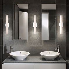 And speaking of modern lighting in the bathroom, the Loft WS-3618 Bath Light
