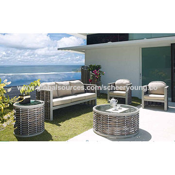 China Wicker sofa Wholesale New Design Rattan Modern outdoor garden