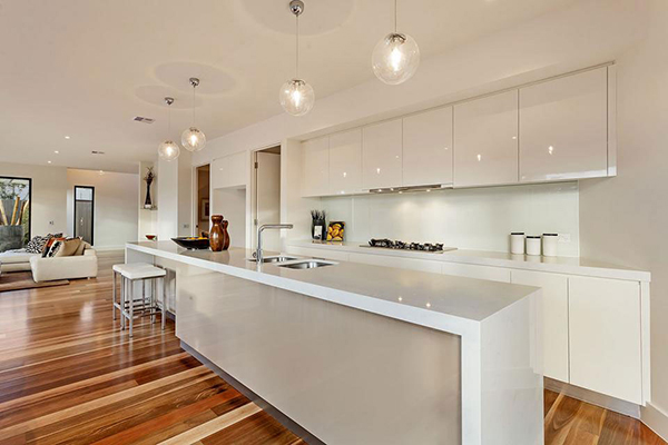 Lighting Design Ideas:Kitchen Pendant Lights Modern Kitchen In White With  In Even Number Glass