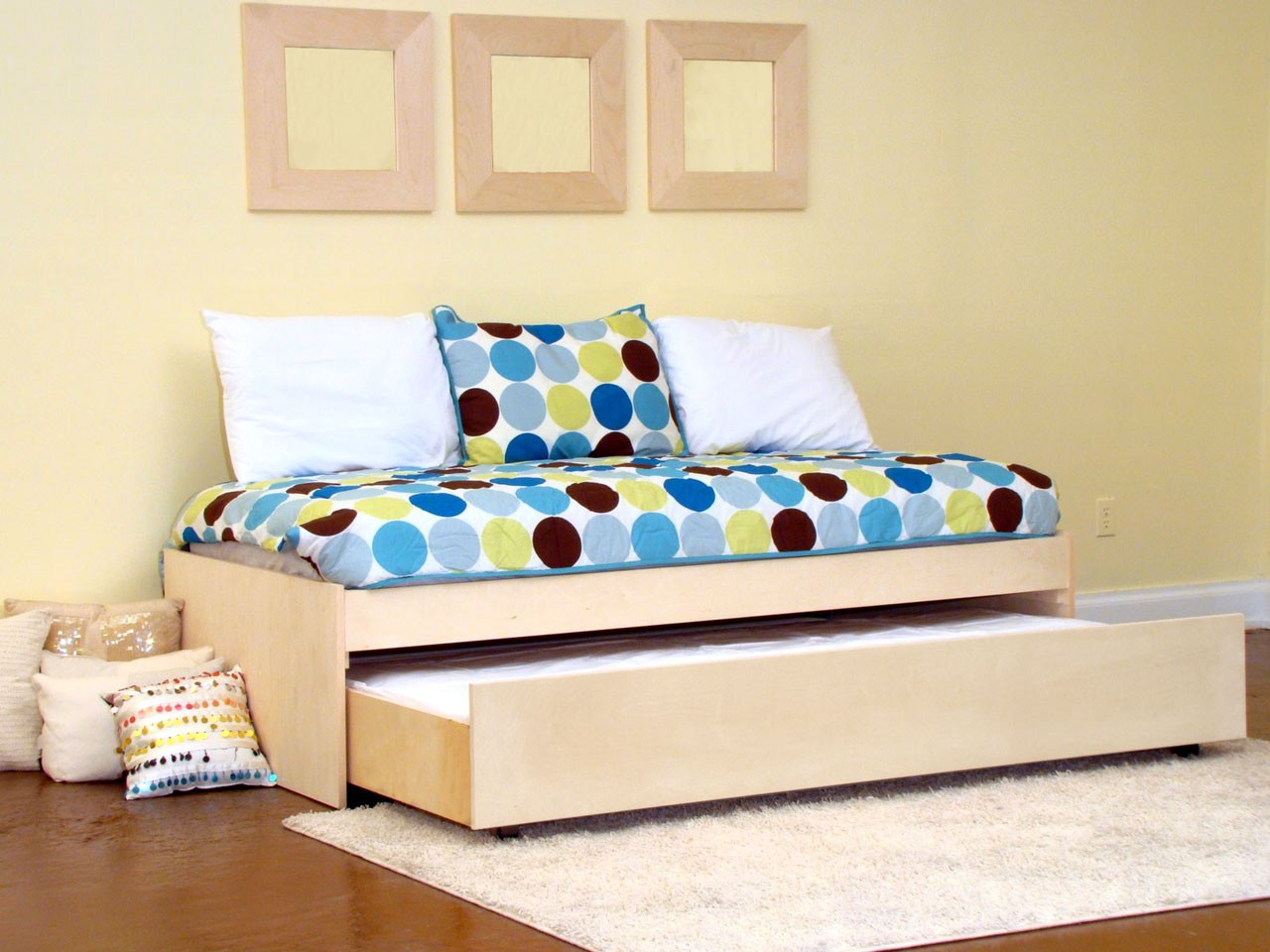 Gothic Modern Trundle Bed