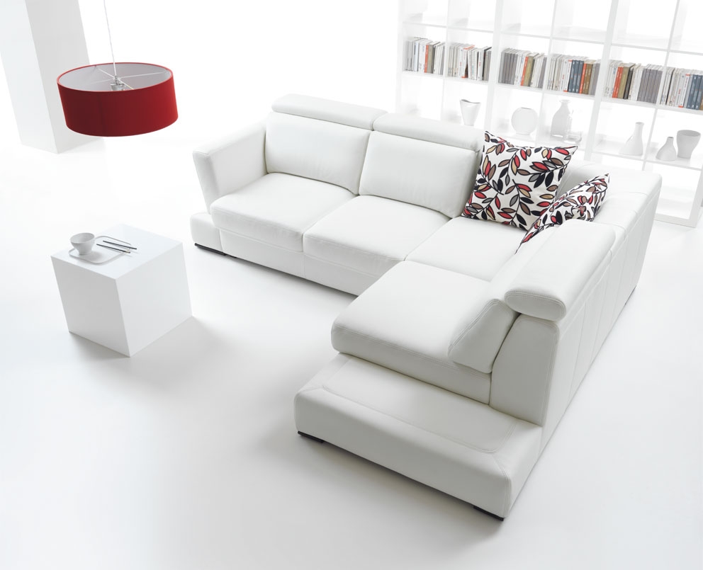 Image of: Stunning White Ikea Sectional Sofa Furniture