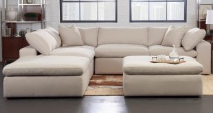Klaussner Monterey Contemporary 5 Pc Modular Sectional Sofa