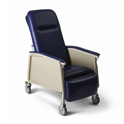 Narrow Mobile Patient Recliner with Adjustable Headrest by Medline | Traveller Location
