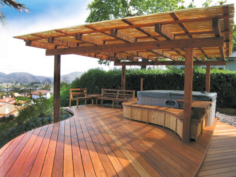 50 Gorgeous Decks and Patios With Hot Tubs