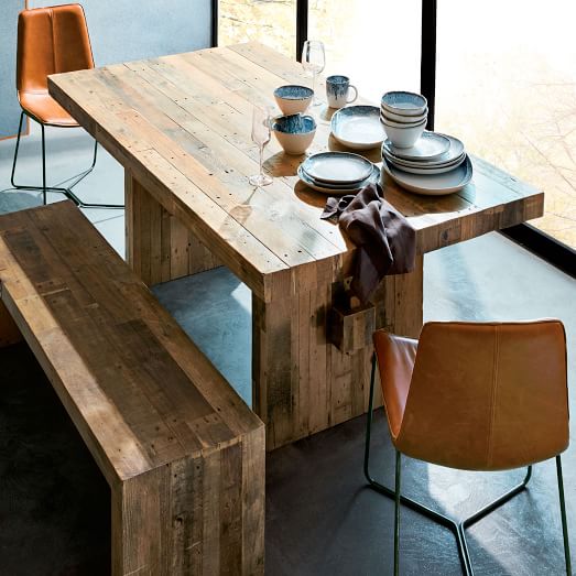 Emmerson® Reclaimed Wood Dining Table - Reclaimed Pine | west elm