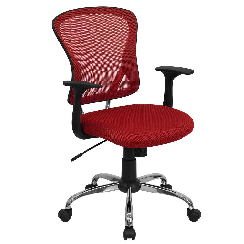 executive office chair red
