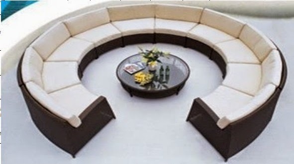 Round sofas for your unique interior