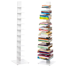 White Floating Bookshelf