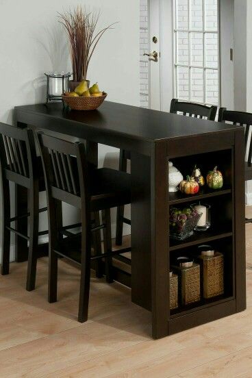 cute and functional table Small Kitchen Tables, Kitchen Dining, Dining  Table Small Space,