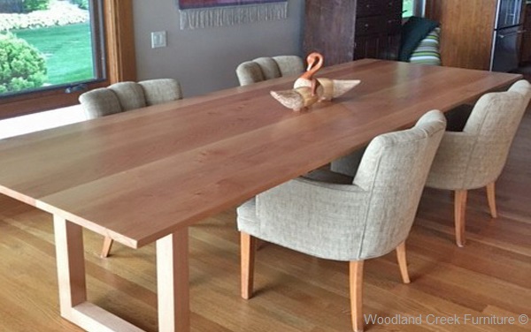 Home/Products/Solid Wood Contemporary Dining Table. Custom Made Tables