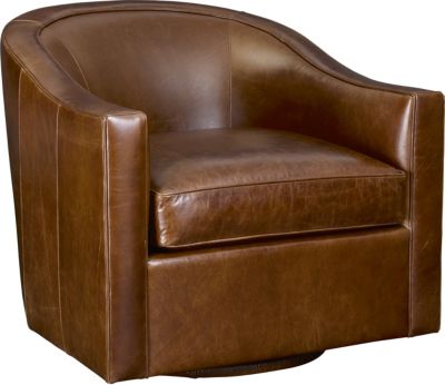 Anthony Baratta Rocco Swivel Chair (Leather)