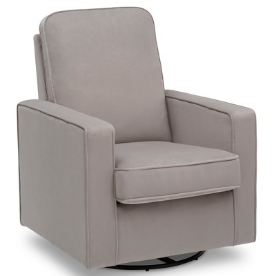 Delta Children Landry Nursery Glider Swivel Rocker Chair - Cloudy Gray :  Target