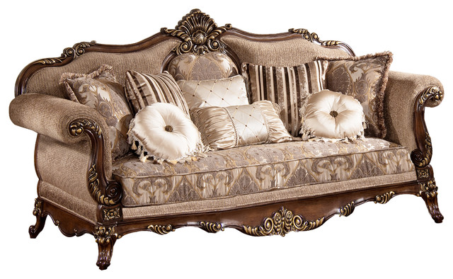 Winfrey Traditional Sofa - Victorian - Sofas - by Furniture Import & Export  Inc.