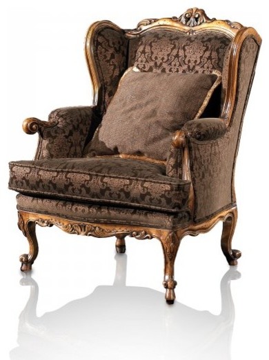 Foretti Bergere Armchair - Victorian - Armchairs And Accent Chairs - by  Francesco Molon USA