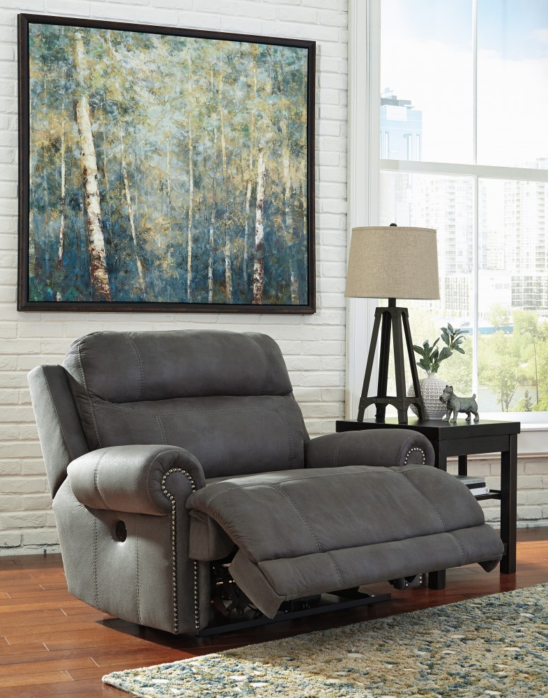 Austere - Gray - Zero Wall Recliner | 3840152 | Recliners | Furniture  Factory Outlet