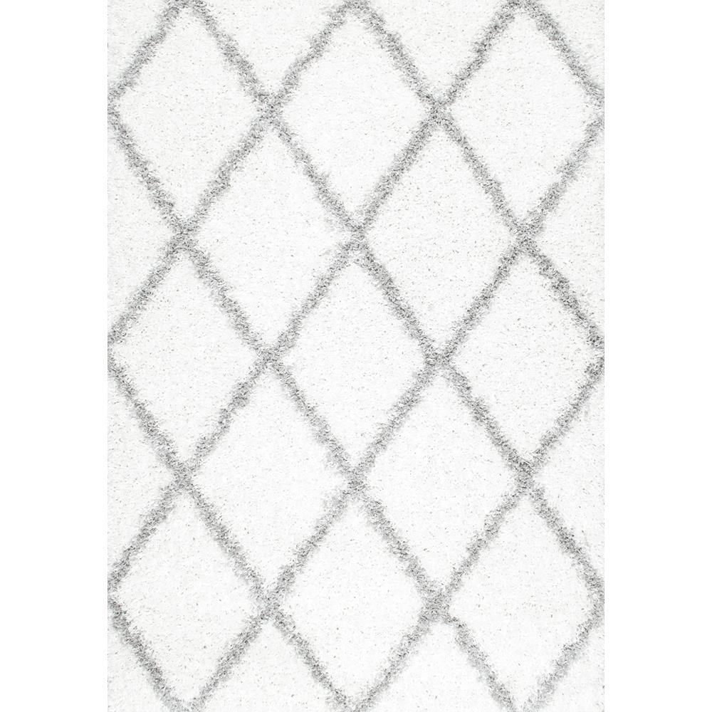 This review is from:Shanna Shag White 3 ft. x 5 ft. Area Rug