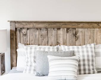 The Simple Farmhouse Wooden Headboard **LOCAL CUSTOMERS ONLY**