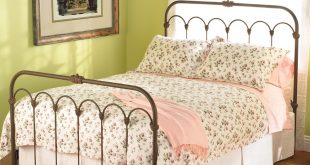 Hillsboro Iron Bed by Wesley Allen - Aged Rust Finish