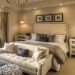 A collection of examples of large bedroom interiors