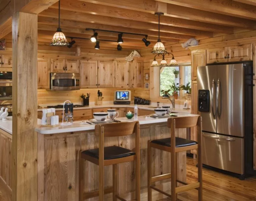 Eight furnishing ideas for small log houses