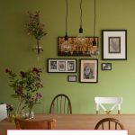 Green living room ideas: walls, chairs, paint