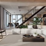 Images of modern interior design of the living room