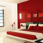 Importance of red color in interior design and decoration ideas