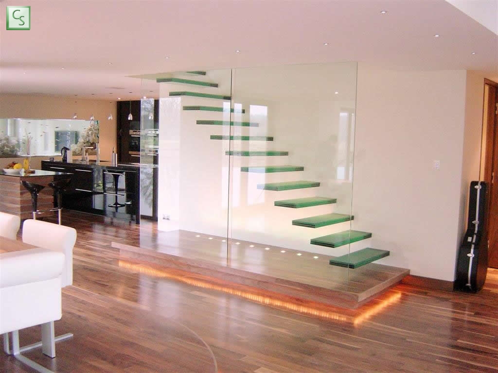 Modern and exquisite floating stair designs