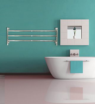 A must for bathroom : towel rail