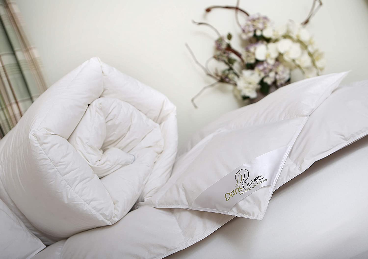 Comfortable and warm goose down duvets