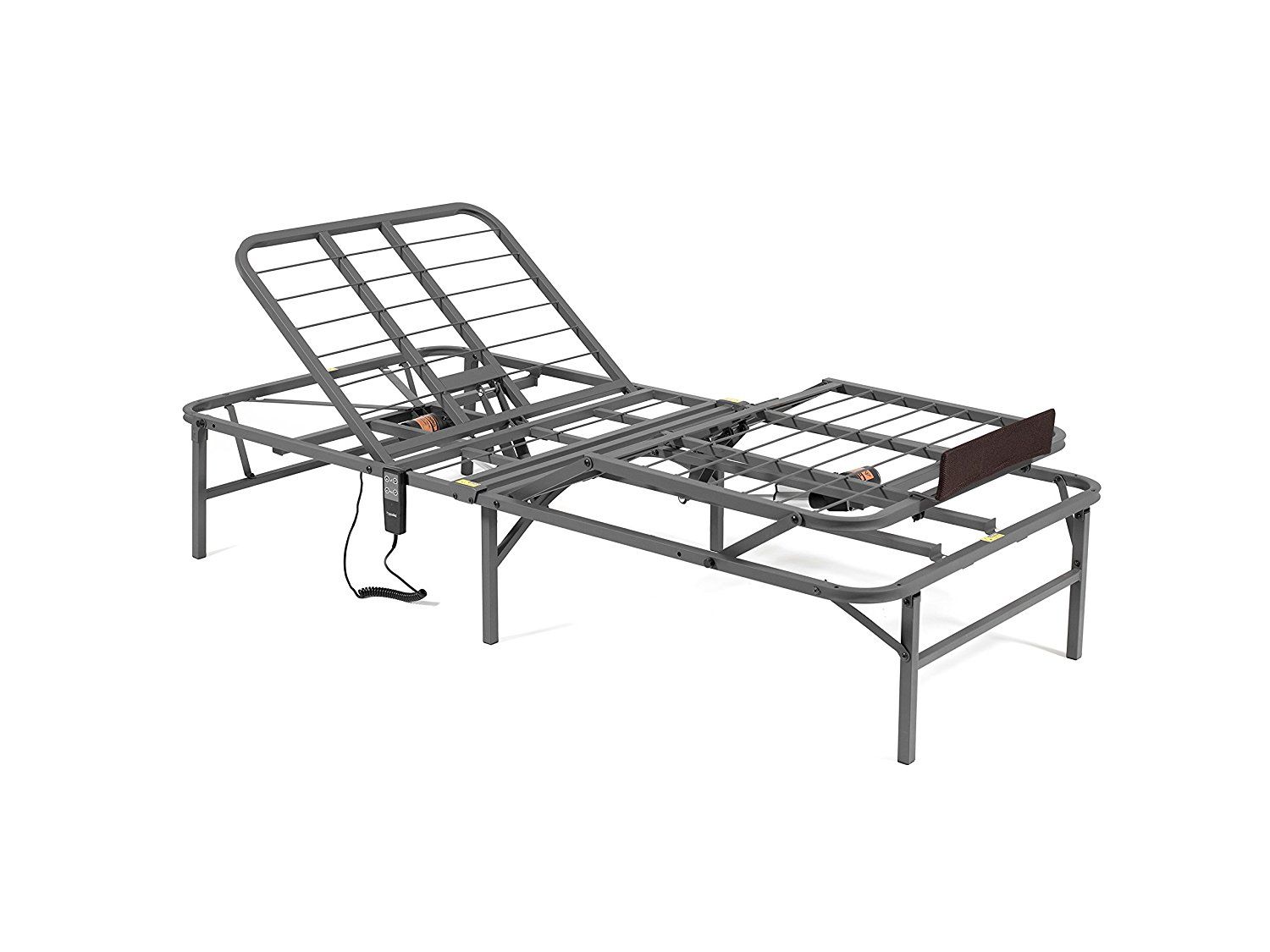 Contouring platform frame queen bed for space issues