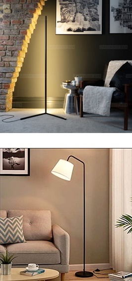  the corner floor lamp enhances the look of your house
