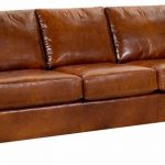 Get comfortable and pampered with leather sleeper sofa