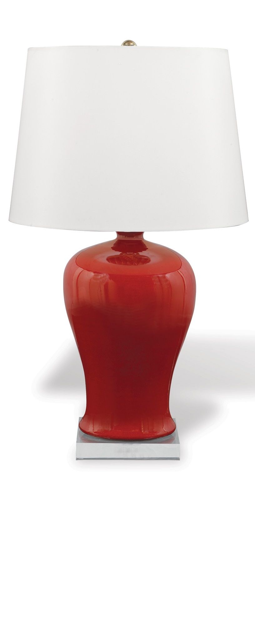 Red table lamp for your room