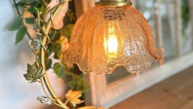 brass lamp