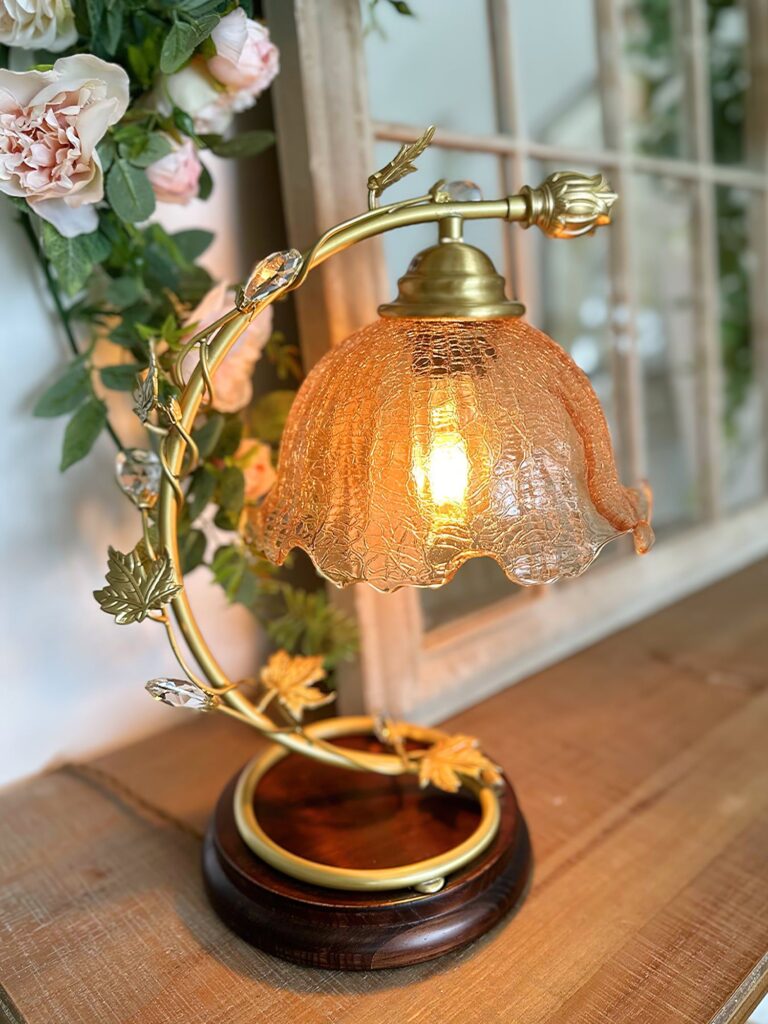 brass lamp