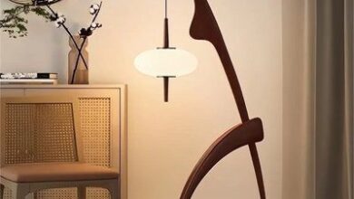 5 light floor lamp