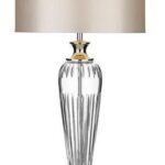 Silver table lamp