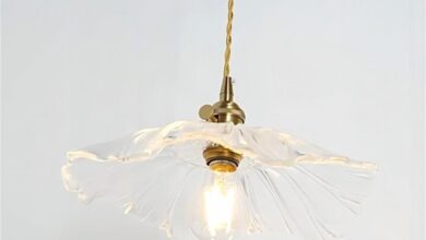 Copper pendant lamp