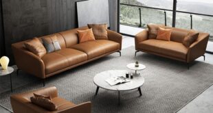 Leather Sofa And Loveseat Set