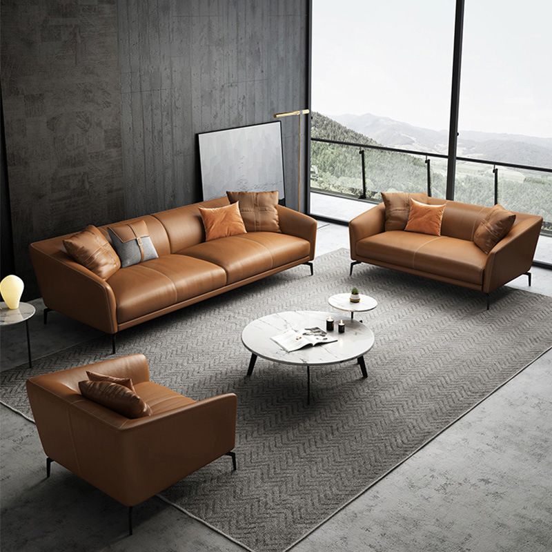 Leather Sofa And Loveseat Set