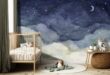 Nursery wallpaper your little ones