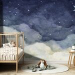 Nursery wallpaper your little ones