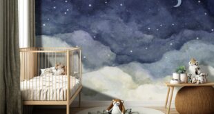 Nursery wallpaper your little ones