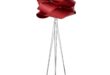 red floor lamp ideas