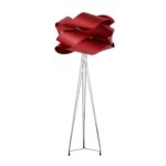 red floor lamp ideas