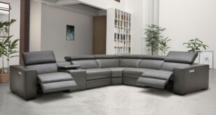 Leather Sectional Sofa With Recliner