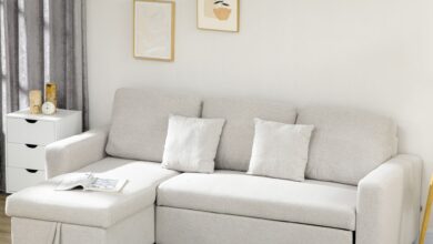 Sectional Couch With Bed